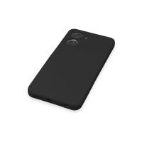 Newface Vivo Y16 Kılıf Nano içi Kadife Silikon - Siyah