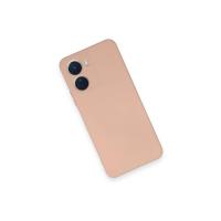 Newface Vivo Y16 Kılıf Nano içi Kadife Silikon - Pudra