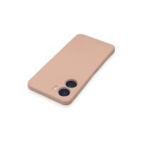 Newface Vivo Y16 Kılıf Nano içi Kadife Silikon - Pudra