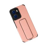 Newface Vivo Y16 Kılıf Mega Standlı Silikon - Pudra