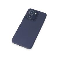 Newface Vivo Y35 Kılıf First Silikon - Lacivert