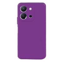 Newface Vivo Y36 Kılıf Nano içi Kadife Silikon - Mor