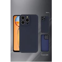 Newface Vivo Y36 Kılıf Nano içi Kadife Silikon - Koyu Yeşil