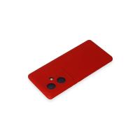 Newface Vivo V29 Lite Kılıf Nano içi Kadife Silikon - Kırmızı
