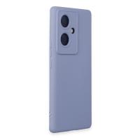 Newface Vivo V29 Lite Kılıf Nano içi Kadife Silikon - Lila