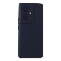 Newface Vivo V29 Lite Kılıf Nano içi Kadife Silikon - Lacivert