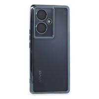 Newface Vivo V29 Lite Kılıf Razer Lensli Silikon - Açık Mavi