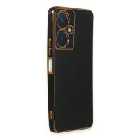 Newface Vivo Y27 Kılıf Volet Silikon - Siyah