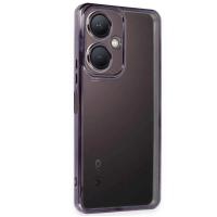 Newface Vivo Y27 Kılıf Razer Lensli Silikon - Mor