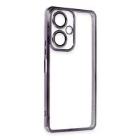 Newface Vivo Y27 Kılıf Razer Lensli Silikon - Mor