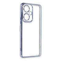 Newface Vivo Y27 Kılıf Razer Lensli Silikon - Açık Mavi