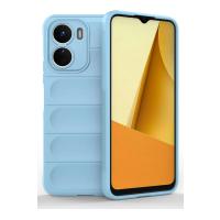 Newface Vivo Y16 Kılıf Optimum Silikon - Sky Blue