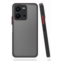 Newface Vivo Y22S Kılıf Montreal Silikon Kapak - Siyah