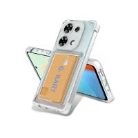 Newface Xiaomi Redmi Note 13 Pro 4G Kılıf Kart Şeffaf Silikon - Şeffaf