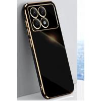 Newface Xiaomi Poco X6 Pro Kılıf Volet Silikon - Siyah