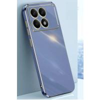 Newface Xiaomi Poco X6 Pro Kılıf Volet Silikon - Mavi