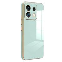 Newface Xiaomi Redmi Note 13 4G Kılıf Volet Silikon - Açık Yeşil