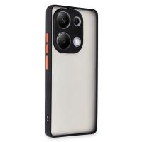 Newface Xiaomi Redmi Note 13 Pro 4G Kılıf Montreal Silikon Kapak - Siyah