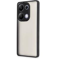 Newface Xiaomi Redmi Note 13 Pro 4G Kılıf Montreal Silikon Kapak - Siyah