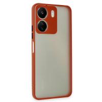 Newface Xiaomi Redmi 13C Kılıf Montreal Silikon Kapak - Kırmızı