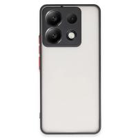 Newface Xiaomi Redmi Note 13 Pro 5G Kılıf Montreal Silikon Kapak - Siyah