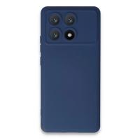 Newface Xiaomi Poco X6 Pro Kılıf Nano içi Kadife Silikon - Lacivert