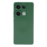 Newface Xiaomi Redmi Note 13 4G Kılıf Nano içi Kadife Silikon - Koyu Yeşil
