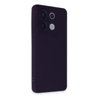 Newface Xiaomi Redmi Note 13 Pro 5G Kılıf Nano içi Kadife Silikon - Mor