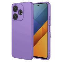 Newface Xiaomi Redmi 13 4G Kılıf Nano içi Kadife Silikon - Lila