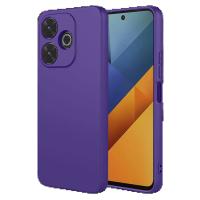 Newface Xiaomi Redmi 13 4G Kılıf Nano içi Kadife Silikon - Mor
