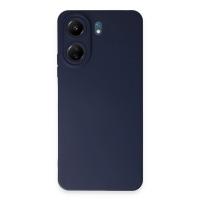 Newface Xiaomi Redmi 13C Kılıf Nano içi Kadife Silikon - Lacivert