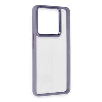 Newface Xiaomi Redmi Note 13 Pro 4G Kılıf Power Silikon - Lila