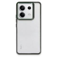 Newface Xiaomi Redmi Note 13 Pro 4G Kılıf Power Silikon - Koyu Yeşil