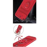 Newface Xiaomi Redmi Note 13 Pro 5G Kılıf Zuma Kartvizitli Yüzüklü Silikon - Pembe