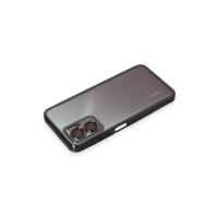 Newface Xiaomi Redmi Note 11E Kılıf Razer Lensli Silikon - Siyah