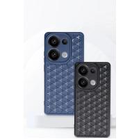 Newface Xiaomi Redmi Note 13 Pro 4G Kılıf Petek Silikon Kapak - Kırmızı