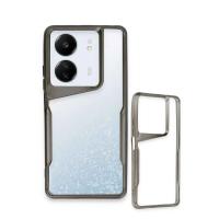 Newface Xiaomi Redmi 13C Kılıf Boyi Silikon Kapak - Siyah