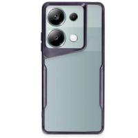 Newface Xiaomi Redmi Note 13 Pro 4G Kılıf Boyi Silikon Kapak - Derin Mor
