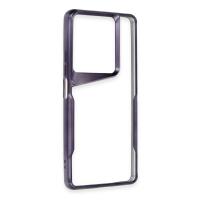 Newface Xiaomi Redmi Note 13 Pro 4G Kılıf Boyi Silikon Kapak - Derin Mor