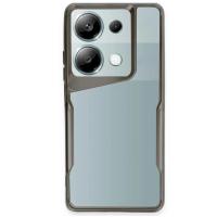Newface Xiaomi Redmi Note 13 Pro 4G Kılıf Boyi Silikon Kapak - Titan Gri