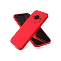 Newface Xiaomi Redmi A3 4G Kılıf First Silikon - Kırmızı