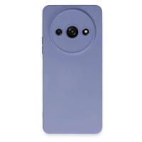 Newface Xiaomi Redmi A3 4G Kılıf Nano içi Kadife Silikon - Lila