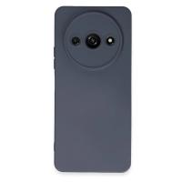 Newface Xiaomi Redmi A3 4G Kılıf Nano içi Kadife Silikon - Gri