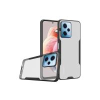 Newface Xiaomi Redmi Note 12 5G Kılıf Platin Silikon - Siyah