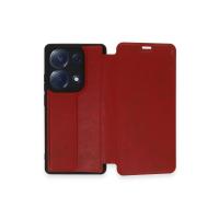 Newface Xiaomi Redmi Note 13 Pro 4G Kılıf Flip Cover - Kırmızı