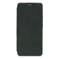 Newface Xiaomi Redmi Note 13 4G Kılıf Flip Cover - Koyu Yeşil
