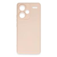 Newface Xiaomi Redmi Note 13 Pro Plus Kılıf Nano içi Kadife Silikon - Pudra