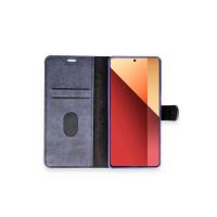 Newface Xiaomi Redmi Note 13 Pro 4G Kılıf Trend S Plus Kapaklı Kılıf - Siyah