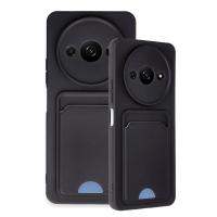 Newface Xiaomi Redmi A3 4G Kılıf Kelvin Kartvizitli Silikon - Siyah