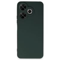 Newface Xiaomi Redmi 13 4G Kılıf First Silikon - Koyu Yeşil